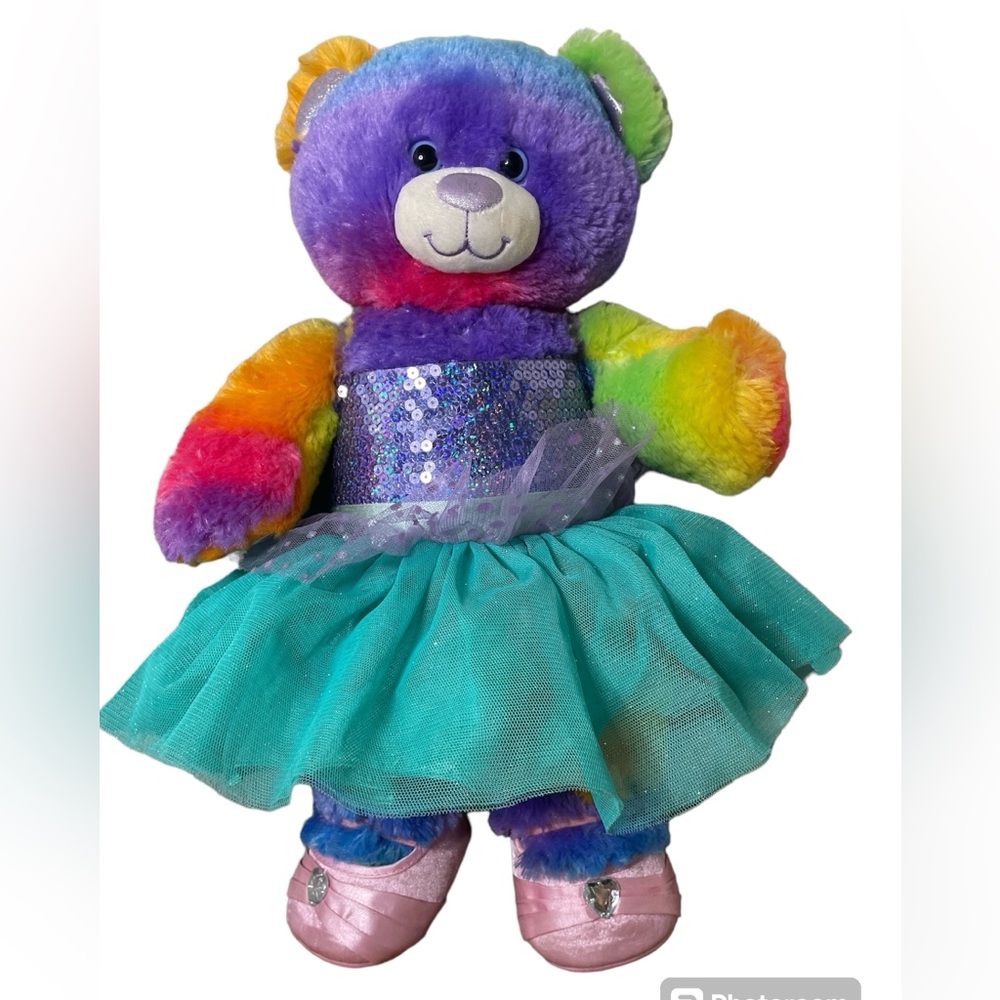 Build-A-Bear Rainbow Bear
